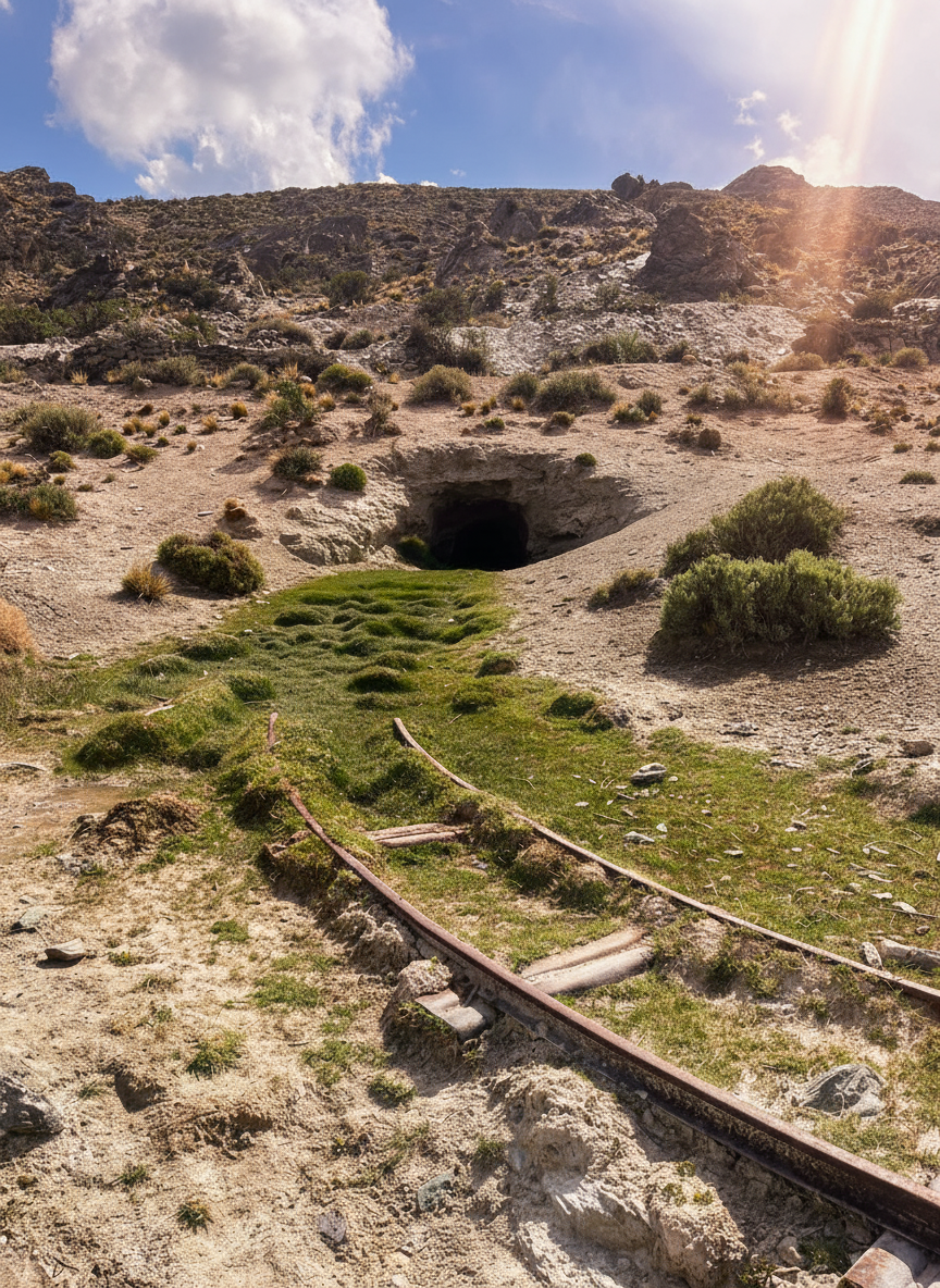 Vineyard landscape in Mendoza