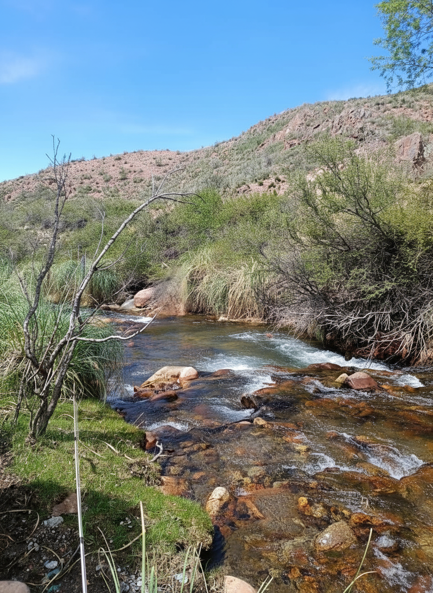 Scenic mountain viewpoint