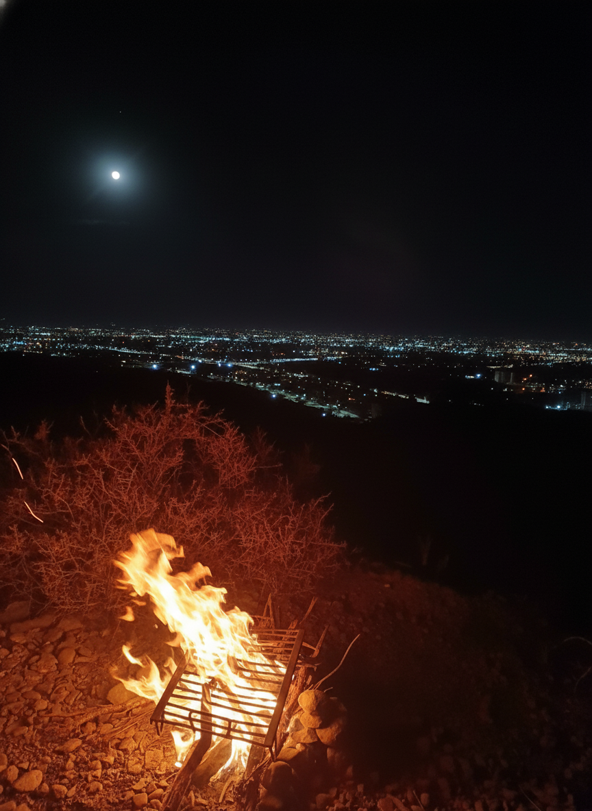 Atardecer y Vistas de la Ciudad