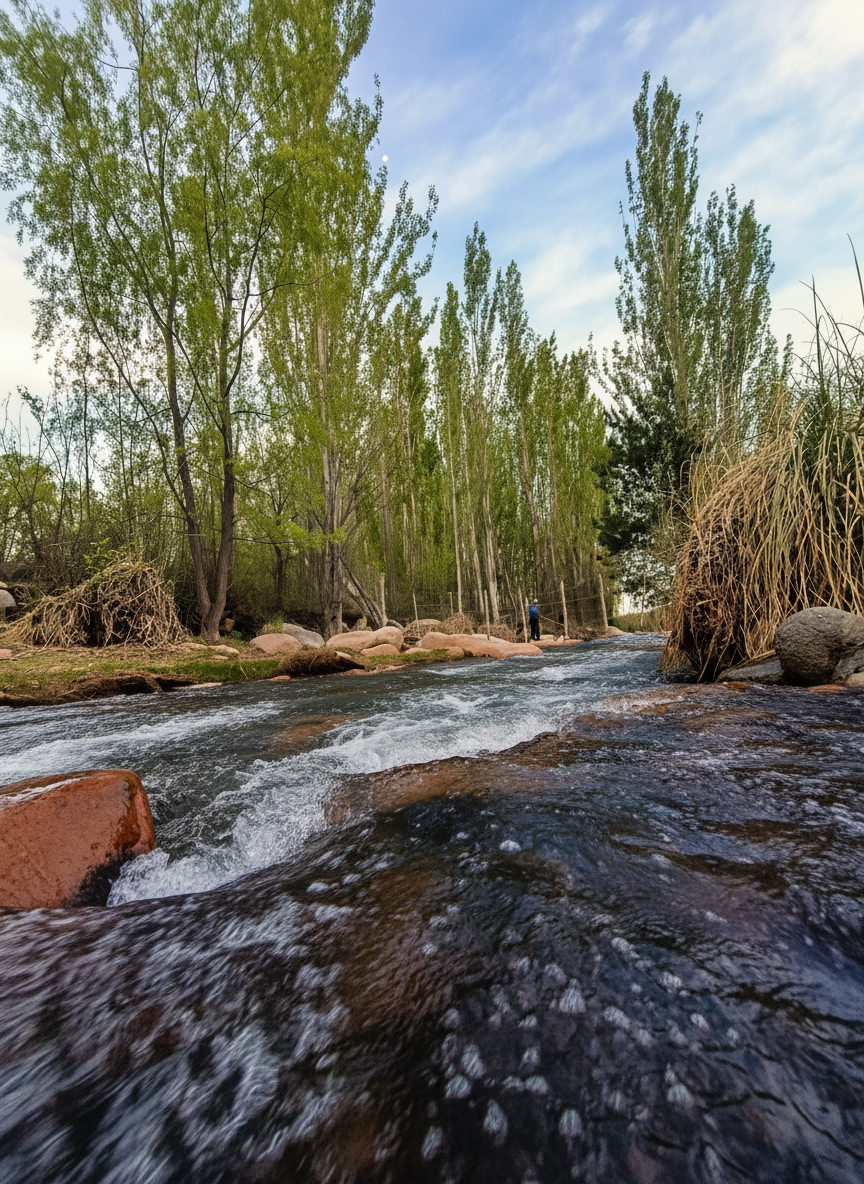 Andes mountain landscape